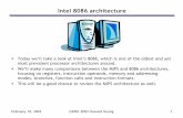 Intel 8086 architecture