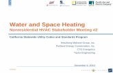 Water and Space Heating - Heschong Mahone Group