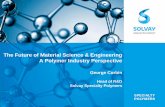 The Future of Material Science & Engineering An Industry Perspective