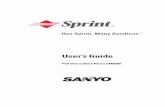 Sanyo VM-5500 User Guide
