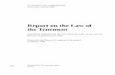 Report on the Law of the Tenement 162