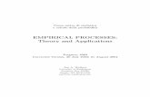 EMPIRICAL PROCESSES: Theory and Applications