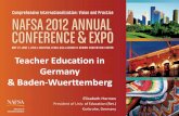 Teacher Education in Germany & Baden-Wuerttemberg