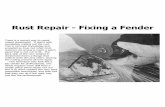 Rust Repair - Fixing a Fender -   Featuring Pontiacs