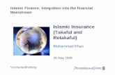 Islamic Insurance (Takaful and Retakaful)