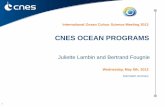 CNES OCEAN PROGRAMS - International Ocean Colour Science