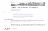 Access Point Mounting Instructions - Cisco