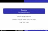 Sockets - Distributed Systems - IBDS-OS Startseite