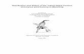 Distribution and Status of the Yellow-billed Cuckoo Coccyzus