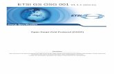 ETSI GS OSG 001 V1.1