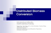 Distributed Biomass Conversion - Rural Advantage
