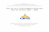FISCAL ACCOUNTABILITY REPORT FISCAL YEARS 2013 â€“ 2016