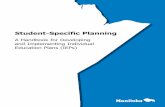 Student-Specific Planning: A Handbook for Developing and