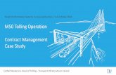 M50 Tolling Operation Contract Management Case Study