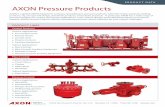 PrOduct dAtA AXON Pressure Products