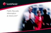 Public Records Information at nexis