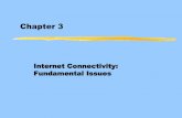 Internet Connectivity: Fundamental Issues