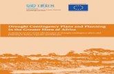 Drought Contingency Plans and Planning in the Greater Horn of Africa
