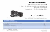 Digital Camera Model No. DC-ZS200 - Panasonic