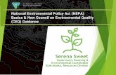 National Environmental Policy Act (NEPA) Basics & New ...