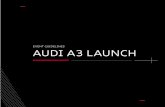 EVENT GUIDELINES AUDI A3 LAUNCH