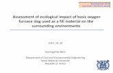 Assessment of ecological impact of basic oxygen furnace ...