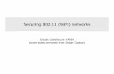 Securing 802.11 (WiFi) networks