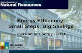 Energy Efficiency: Small Steps, Big Savings
