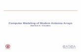 Computer Modeling of Modern Antenna Arrays