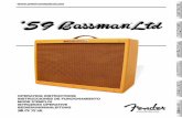 Fender '59 Bassman LTD Manual at AmericanMusical