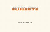 OW TO PAINT ABSTRACT SUNSETS -   : The Digital Book