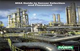 MSA Guide to Sensor Selection and Placement