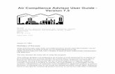 Air Compliance Advisor User Guide - Version 7