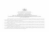 GOVERNMENT of ROMANIA EMERGENCY ORDINANCE on electronic