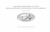 Abandoned Mine Lands Handbook - Welcome to the Department of