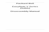 Packard Bell EasyNote V Series (Sable) Disassembly Manual