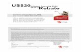 Internet Security 2008 Mail In Rebate - Fry's Home Electronics
