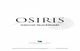 OSIRIS Internet QuickGuide