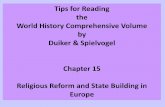 Tips for Reading the World History Comprehensive Volume by