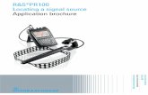 R&S®PR100 Locating a signal source Application brochure
