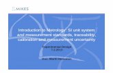 Introduction to Metrology: SI unit system and measurement