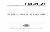 SPECIAL FORCES OPERATIONS -