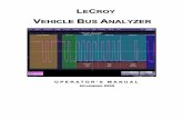 Vehicle Bus Analyzer Operator's Manual - Teledyne LeCroy