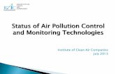 Status of Air Pollution Control and Monitoring Technologies