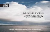 Maldives Post-Tsunami Environmental Assessment - Disasters and