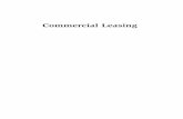 Commercial Leasing - Carolina Academic Press