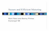 Secure and Efficient Metering - JHU Department of Computer Science