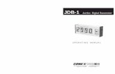 JDB-1 Jumbo Digital Barometer - Starpath