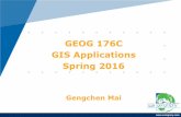 GEOG 176C GIS Applications Spring 2016