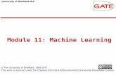 Module 11: Machine Learning - GATE